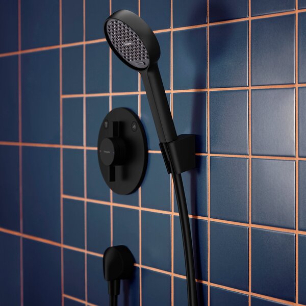 Hansgrohe Activera Select S sprchová sada na stěnu černá 28052670