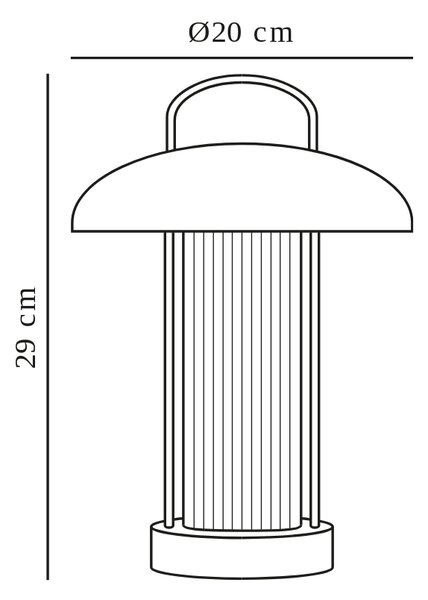 Nordlux Zelená kovová stolní LED lampa Mirano