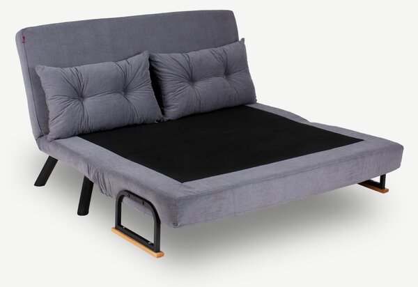 Pohovka futon Sandy (šedá)
