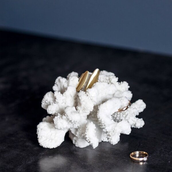 Soška z polyresinu (výška 8 cm) Coral – Mette Ditmer Denmark