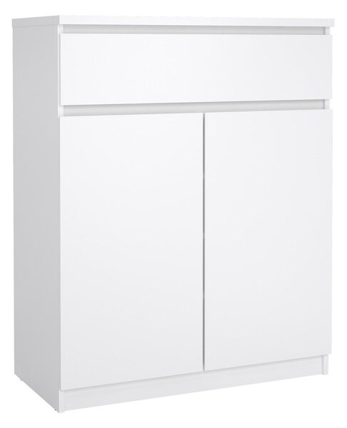 Bílá komoda 80x100x40 cm Naia – Tvilum