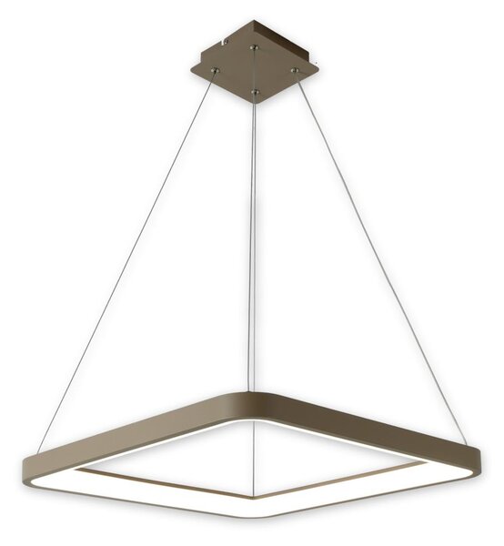 BRILAGI - LED Stm lustr na lanku FALCON SLIM LED/50W/230V 50x50 cm béžová + DO