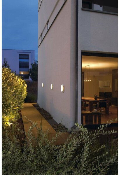BIG WHITE SLV TERANG 2, venkovní nástěnné a stropní svítidlo, LED, 3000K, IP44, oválné, antracit, 11 W 229935