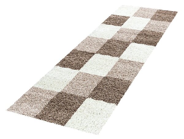 Hnědý běhoun 80x250 cm Life – Ayyildiz Carpets