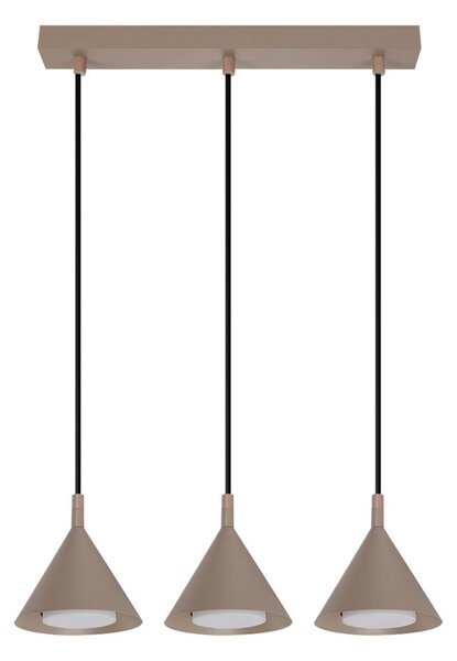 BRILAGI - LED Lustr na lanku CONE TRIPLE 3xGX53/15W/230V béžová