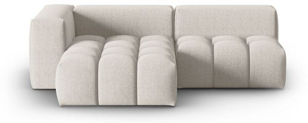 Béžová rohová pohovka (levý roh/s lenoškou) Verona – Cosmopolitan Design