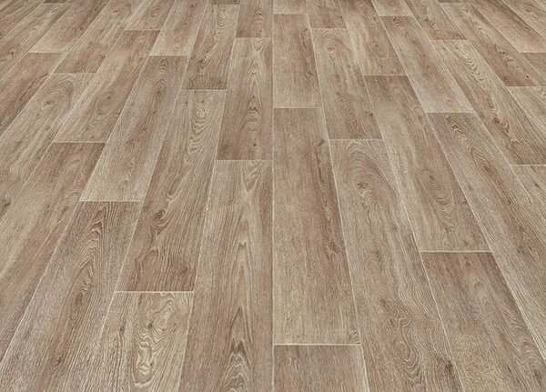 Breno PVC MAXIMA EKO Chapel Oak 044 - světlé dřevo, šíře 400 cm
