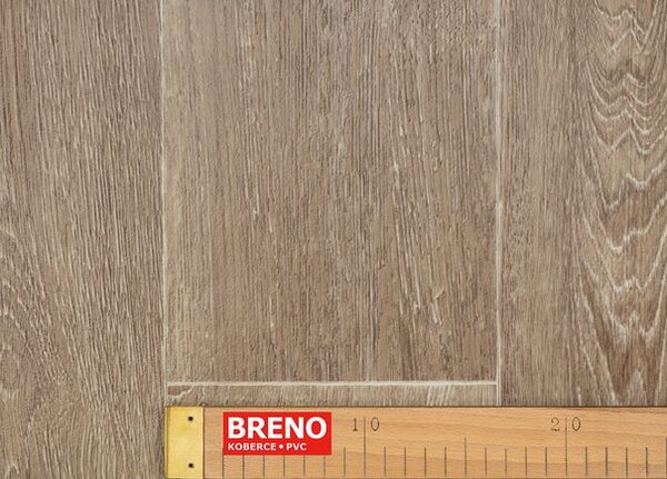 Breno PVC MAXIMA EKO Chapel Oak 044 - světlé dřevo, šíře 400 cm