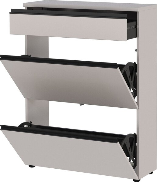 Krémový botník 80x107x29 cm Baldone – Germania