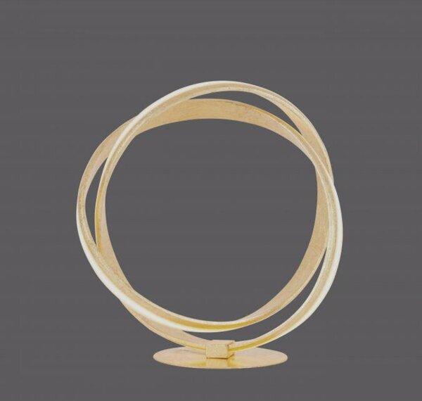 PAUL NEUHAUS LED stolní lampa zlatá barva v elegantním designu 3000K PN 4531-12