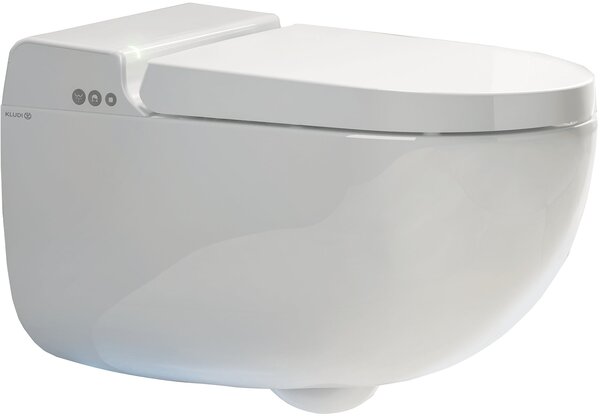 Kludi Cleantronic bidetové wc závěsné Bez oplachového kruhu s vírovým splachováním bílá 16WCW0143