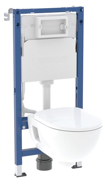 Geberit Duofix Basic sada mísa s prkénkem a podomítkovým modulem 118.343.00.3