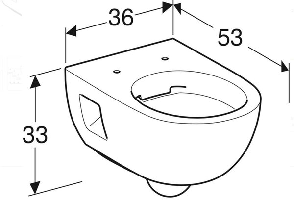 Geberit Duofix Basic sada mísa s prkénkem a podomítkovým modulem 118.343.00.3