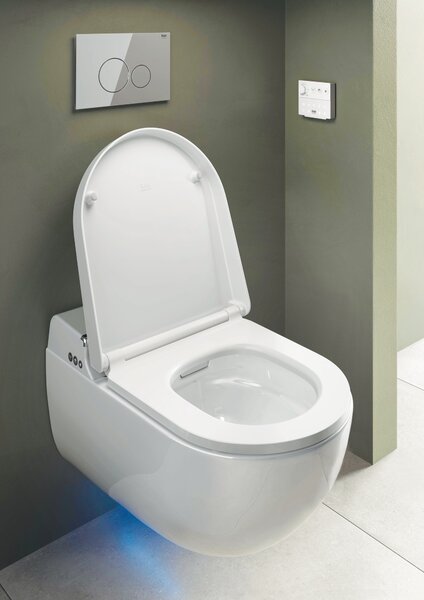 Kludi Cleantronic bidetové wc závěsné Bez oplachového kruhu s vírovým splachováním bílá 16WCW0143