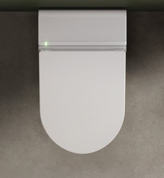 Kludi Cleantronic bidetové wc závěsné Bez oplachového kruhu s vírovým splachováním bílá 16WCW0143