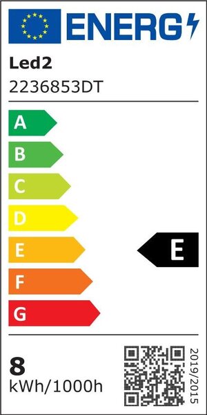 LED2 2236853DT LED2 Zápustné svítidlo ZERO II TILT, B TRIAC DIM 8W 3000K/3500K/4000K UGR černá - LED2 Lighting