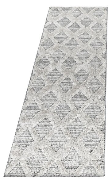 Světle šedý běhoun 80x250 cm Pisa – Ayyildiz Carpets