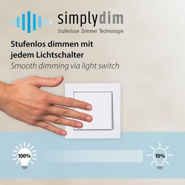 Paul Neuhaus Závěsné LED svítidlo TITUS, 43W, ø 80 cm, 3000K stmívatelné