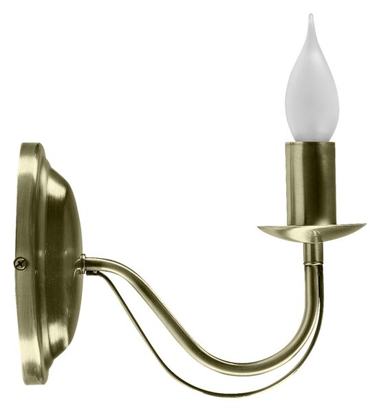 Patinové nástěnné svítidlo Muza pro žárovku 1x E14 - Candellux - LED lustry a svítidla > Kolekce svítidel > Kolekce svítidel MUZA