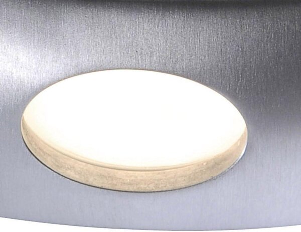 PAUL NEUHAUS LED vestavné svítidlo, hliník, IP44, stmívatelné SimplyDim 3000K PN 7590-95