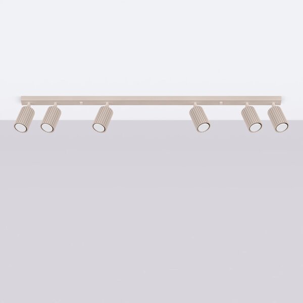 Sollux Lighting Karbon stropní světlo 6x10 W SL.1766