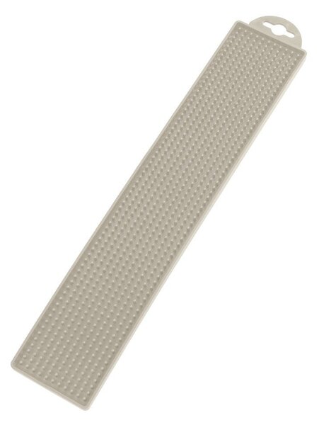 Béžová plastová odkapávací podložka na nádobí 42x8 cm Slim – Wenko