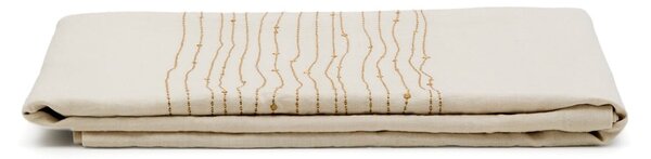 Ubrus s příměsí lnu 150x250 cm Flia – Kave Home