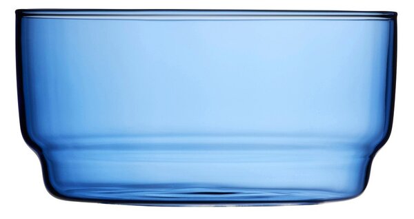 Modré skleněné misky v sadě 2 ks 500 ml Torino – Lyngby Glas