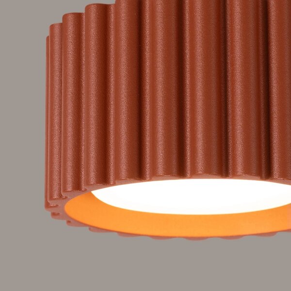 Sollux Lighting Aura stropní světlo 1x10 W červená SL.1802