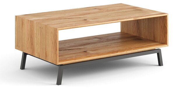 Konferenční stolek Modern Loft, dub, přírodní dub, 101x41x60 cm