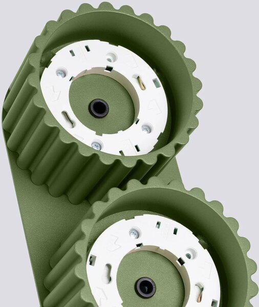 Sollux Lighting Aura stropní světlo 2x10 W zelená SL.1798