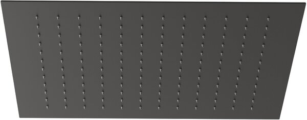 Kludi Asana hlavová sprcha 44x44 cm čtvercový černá 6941039-00