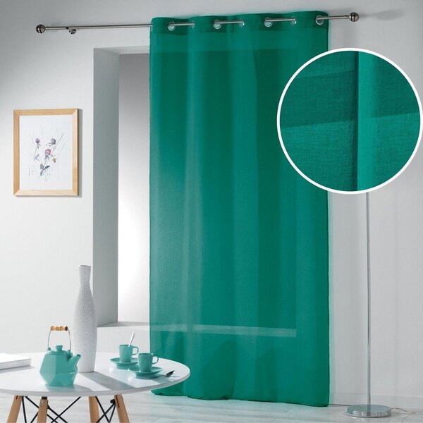 Zelená záclona 140x280 cm Telma – douceur d'intérieur