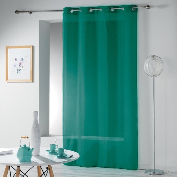 Zelená záclona 140x280 cm Telma – douceur d'intérieur