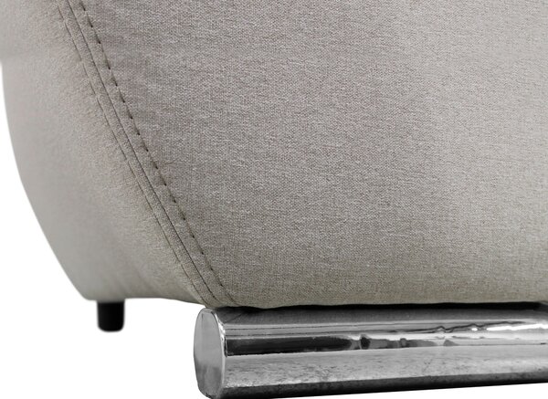 ROHOVÁ SEDAČKA, textil, béžová MID.YOU - Sedací soupravy, Online Only