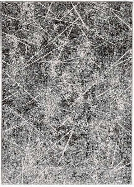 Breno Kusový koberec VICTORIA 8044 - 0644, 80x150 cm, Šedá/Vícebarevné