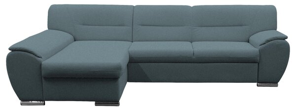 ROHOVÁ SEDAČKA, textil, modrá MID.YOU - Sedací soupravy, Online Only