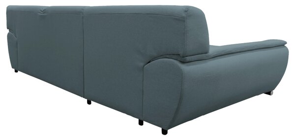 ROHOVÁ SEDAČKA, textil, modrá MID.YOU - Sedací soupravy, Online Only