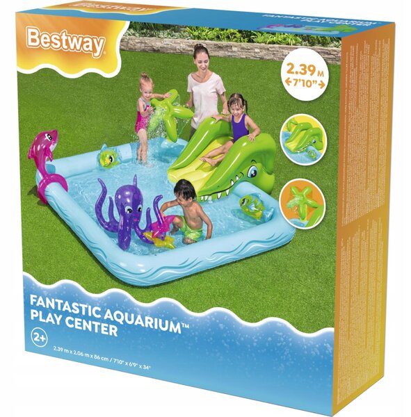 Bestway 53052 Nafukovací bazén se skluzavkou