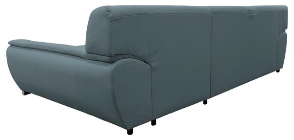 ROHOVÁ SEDAČKA, textil, modrá MID.YOU - Sedací soupravy, Online Only