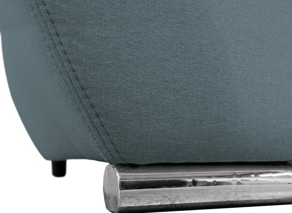 ROHOVÁ SEDAČKA, textil, modrá MID.YOU - Sedací soupravy, Online Only