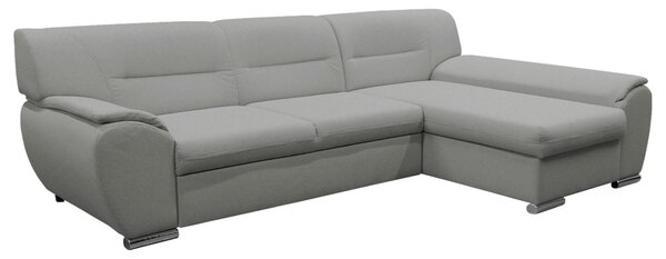 ROHOVÁ SEDAČKA, textil, světle šedá MID.YOU - Sedací soupravy, Online Only