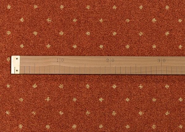 Breno Metrážový koberec AKZENTO NEW 65, šíře 400 cm, Hnědá/Vícebarevné