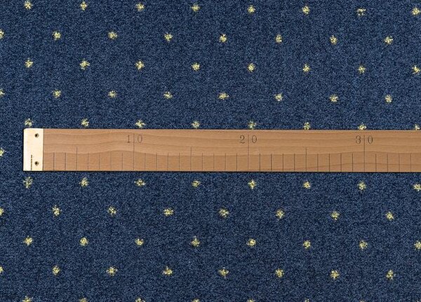 Breno Metrážový koberec AKZENTO NEW 78, šíře 400 cm, Modrá/Vícebarevné