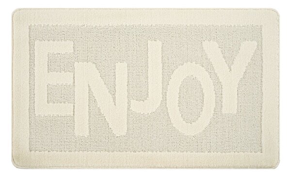 Krémová koupelnová předložka 60x100 cm Enjoy – Foutastic