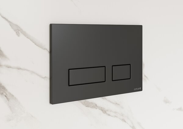 Cersanit Movi splachovací tlačítko pro WC černá K3041-004