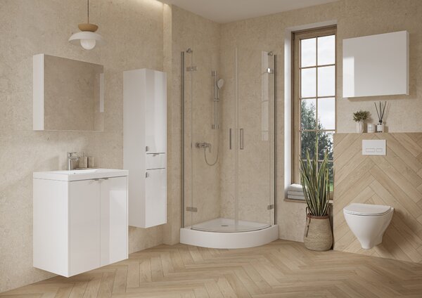 Cersanit Movi splachovací tlačítko pro WC bílá K3041-001