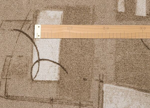 Breno Metrážový koberec LIBRA 36, šíře 400 cm, Vícebarevné/Hnědá