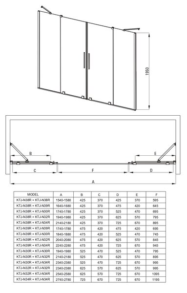 Deante Prizma sprchový kout 80x80 cm čtvercový hnědá kartáčovaný/průhledné sklo KPNCP08P08