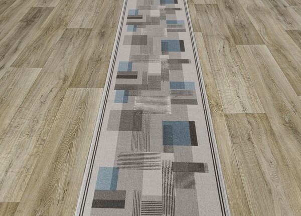 Breno Běhoun LISTRA 97, šíře 100 cm, Šedá/Vícebarevné